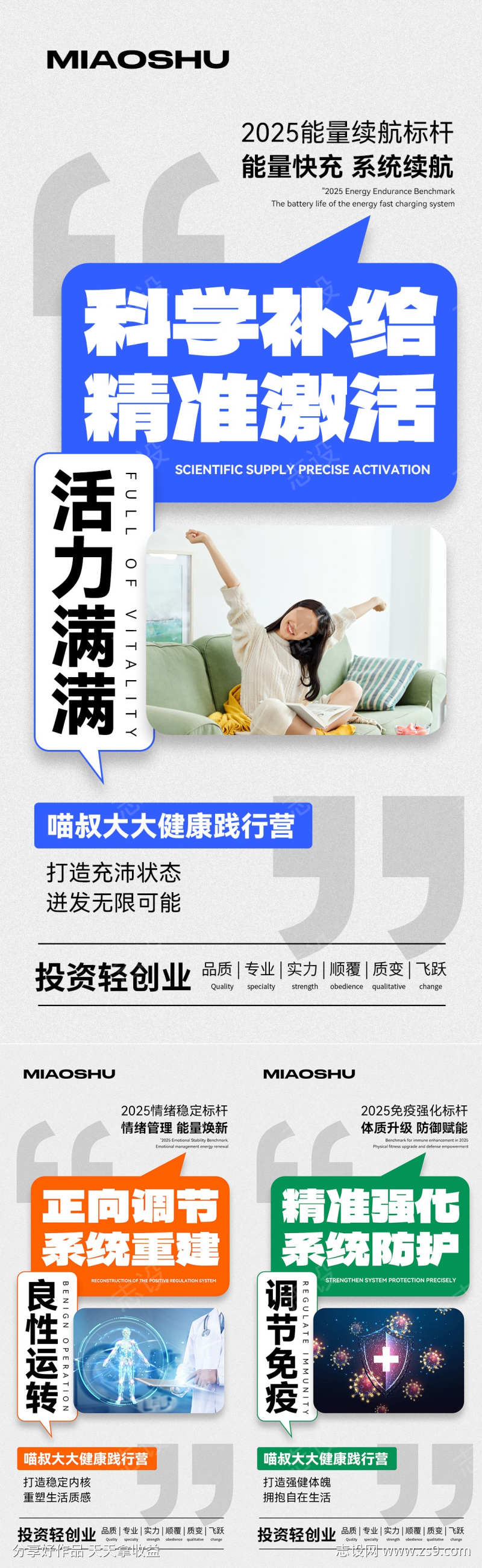 医美大健康招商造势海报