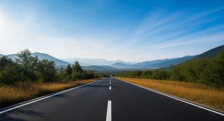 笔直沥青公路延伸至远方山脉_AI图片下载_采样_1392X752像素-延伸,远方,山脉-作品编号:2025102314469726-志·设ˌ网