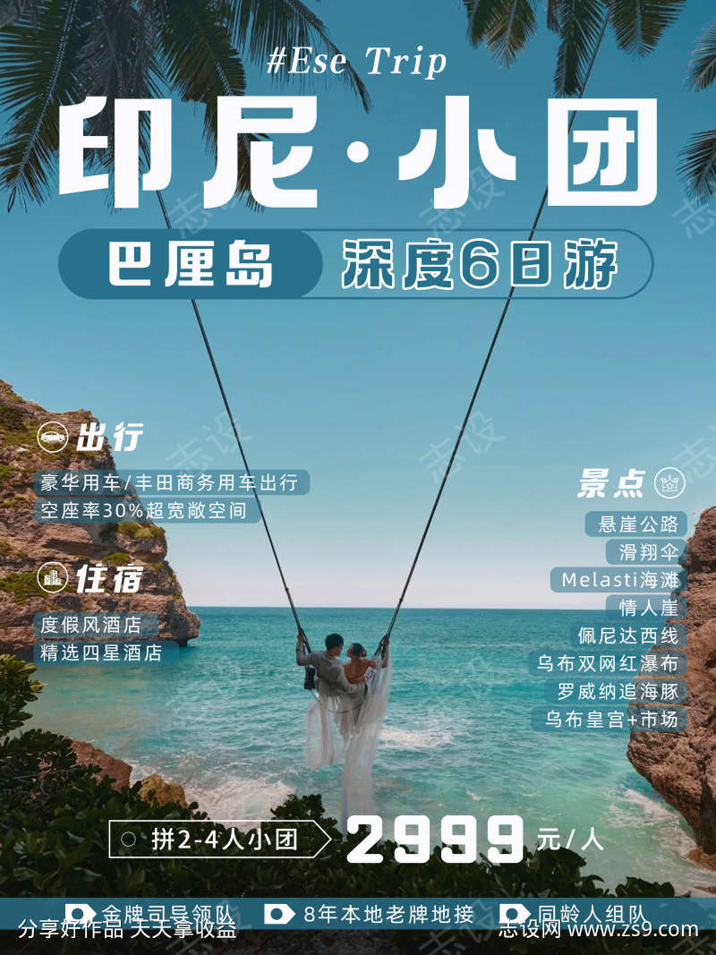 印尼旅游海报