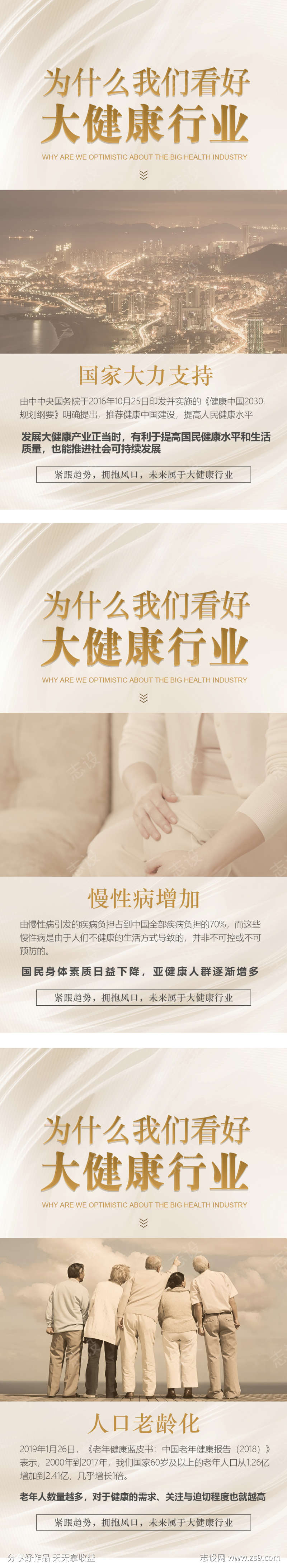 大健康产业海报