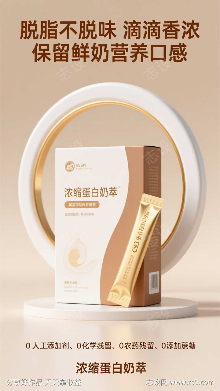 C4D电商产品海报