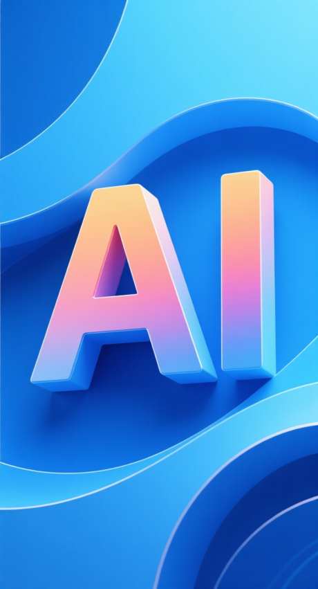 AI场景插画_AI图片下载_采样_752X1392像素-渐变,立体字,AI-作品编号:2025102611599094-志·设˯网