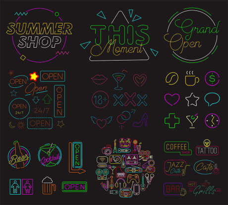 霓虹娱乐标牌_源文件下载_CDR格式_1182X1060像素-party,派对,logo-作品编号:2025120217082960-志ˈ̹设˓网