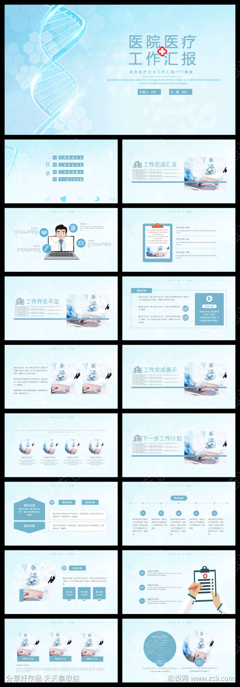 医院医疗工作汇报