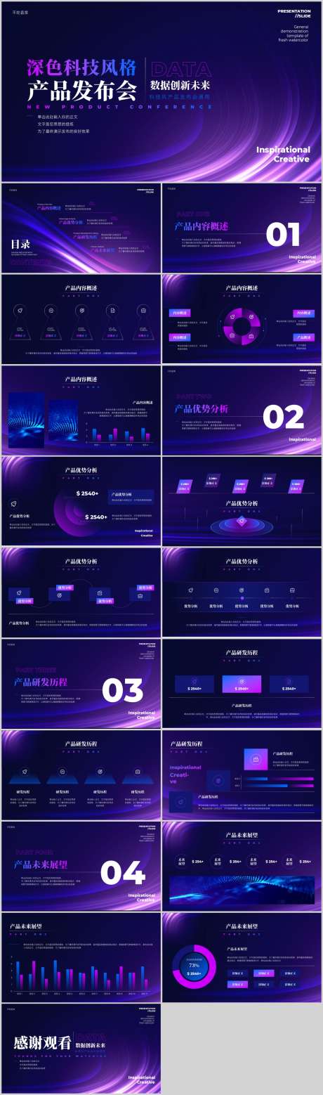 紫色渐变产品发布会演示PPT_源文件下载_PSD格式_1212X4105像素-产品,发布会,演示-作品编号:2025102902584962-志˒设˱网
