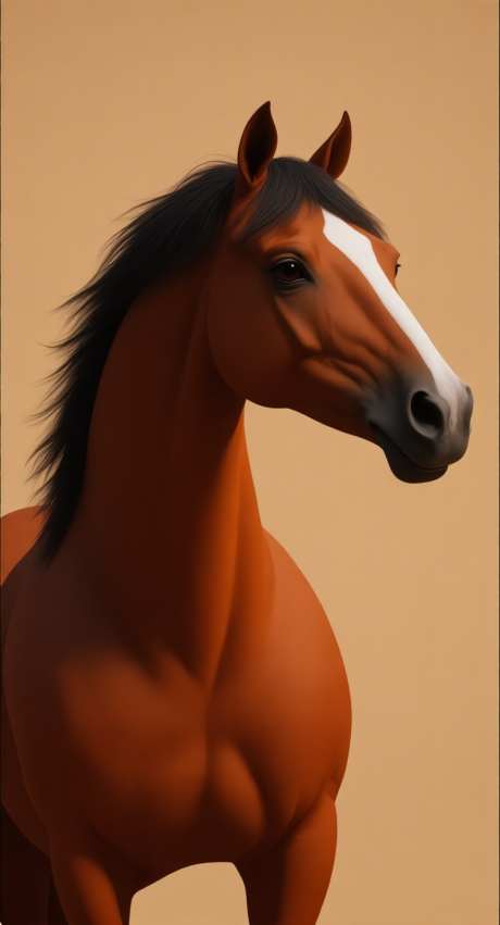 手绘十二生肖马插画_AI图片下载_采样_752X1392像素-马年,插画,马-作品编号:2025103116109664-志˘设,网