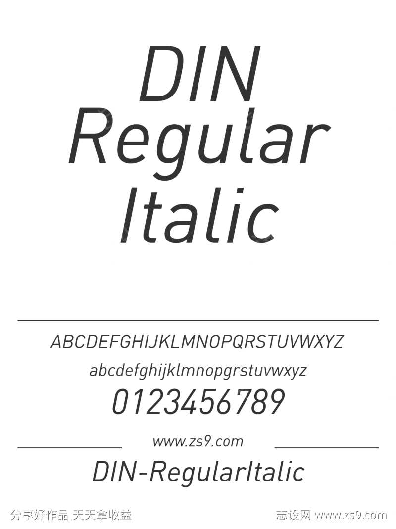 DIN-RegularItalic