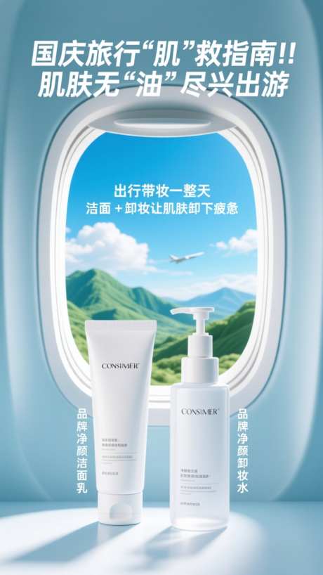 美妆产品宣传海报_AI图片下载_dpmpp_2m采样_720X1280像素-清新,海报,朋友圈-作品编号:2025110221479672-志˒设ˇ网