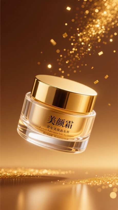 金色质感面霜海报_AI图片下载_dpmpp_2m采样_720X1280像素-海报,产品,面霜-作品编号:2025110313144758-志‘设·网