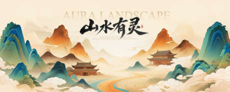 国风山水背景板_源文件下载_PSD格式_5000X2000像素-主画面,寺庙,灵气-作品编号:2025110413569001-志˒设ʹ֣֤֚֫֗ׄ网