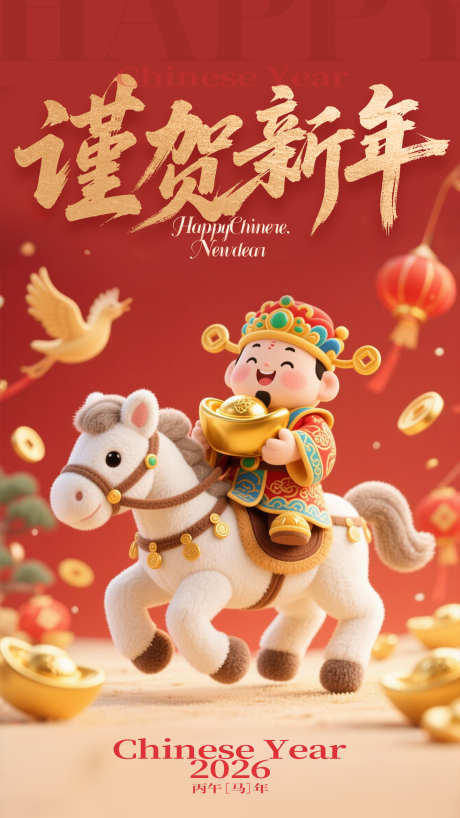2026马年春节海报源文件81_源文件下载_PSD格式_1600X2844像素-喜鹊,喜庆,暴富-作品编号:2025110408424472-志‛ۛ设ˉ网