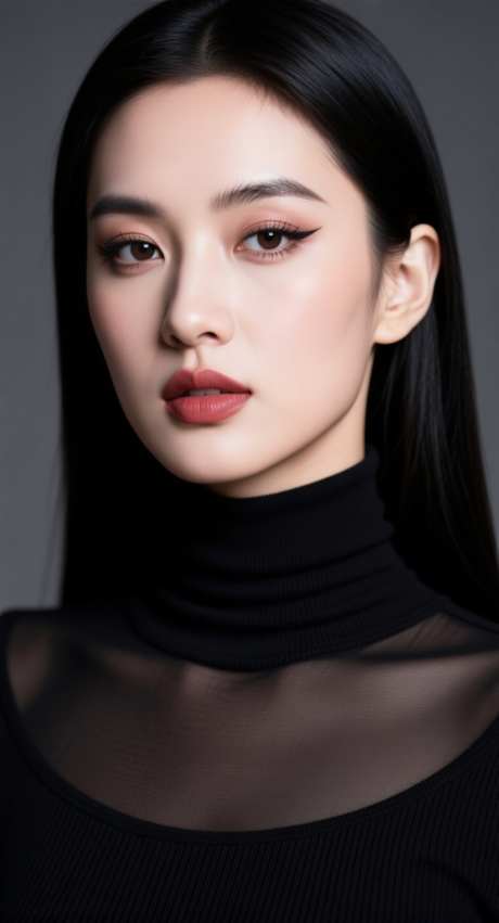 医美模特图_AI图片下载_采样_752X1392像素-大气,高级,模特-作品编号:2025110409496591-志‘设͵网