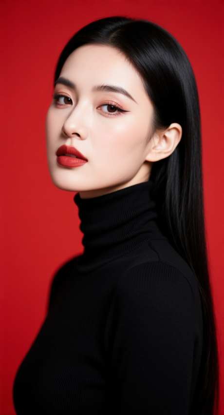 医美高级模特图_AI图片下载_采样_752X1392像素-大气,高级,模特-作品编号:2025110409501029-志’设ˆ网