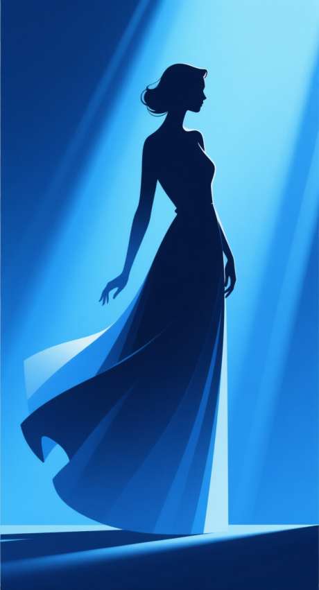 女性剪影图_AI图片下载_采样_752X1392像素-光影,高级,剪影-作品编号:2025110608251309-志˙设ˆ网