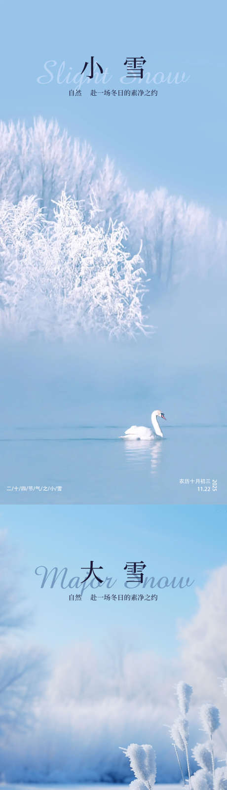 小雪大雪风景简约海报_源文件下载_PSD格式_1080X4800像素-简约,风景,大雪-作品编号:2025111016309152-志·设·网