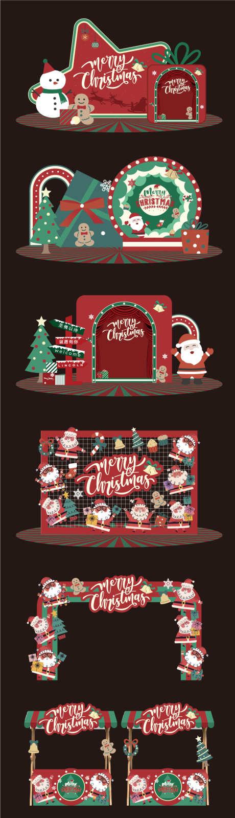 圣诞节美陈_源文件下载_AI格式_961X3775像素-圣诞老人,礼物,雪人-作品编号:2025111010079661-志ʹ֣֤֚֫֗ׄ设ˆ网