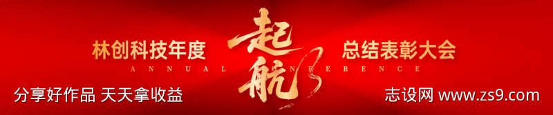 年度会议背景海报横幅