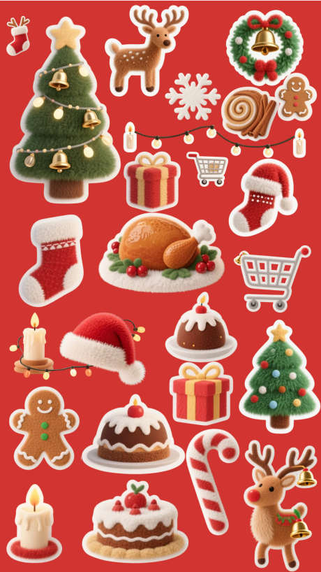 圣诞毛茸茸立体贴纸_源文件下载_PSD格式_1080X1920像素-贴纸,立体,毛茸茸-作品编号:2025111115089846-志`设‛ۛ网