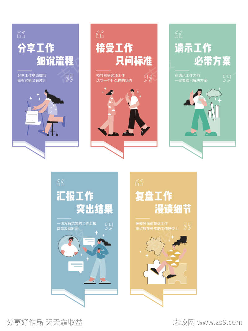 办公室文化展板