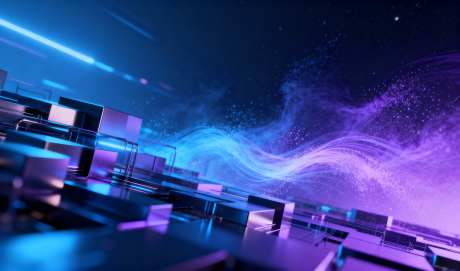 科技感KV背景_AI图片下载_采样_2048X1152像素-流线,弥散,渐变-作品编号:2025111220284576-志˘设ˉ网