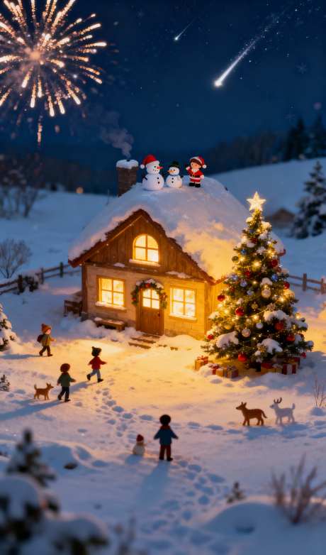 圣诞节海报背景_AI图片下载_采样_1152X2048像素-麋鹿,雪地,圣诞树-作品编号:2025111220271450-志ˆ设˯网