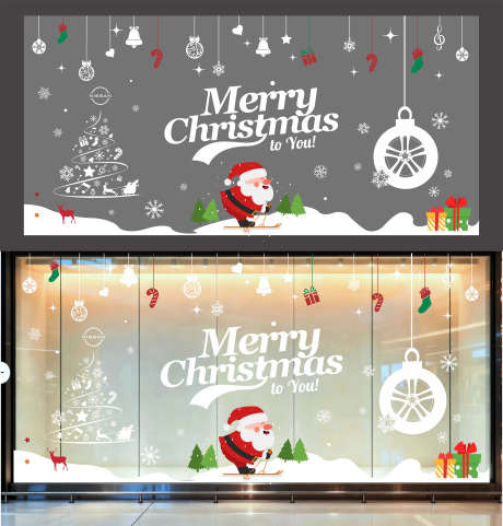 圣诞节窗花玻璃贴_源文件下载_CDR格式_1969X2059像素-窗花,玻璃贴,装饰-作品编号:2025111614326559-志͵设ˉ网