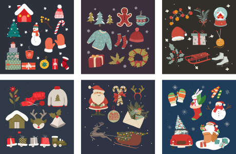 圣诞节窗花玻璃贴_源文件下载_AI格式_3543X2307像素-装饰,图案,圣诞节-作品编号:2025111614306725-志˯设.网