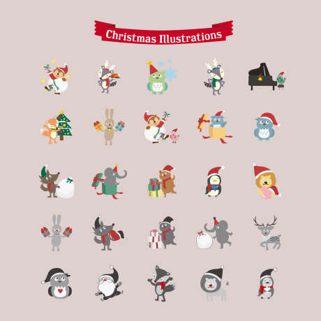 圣诞节元素_源文件下载_AI格式_1575X1575像素-圣诞老人,素材,元素-作品编号:2025111614081758-志˜设ˌ网