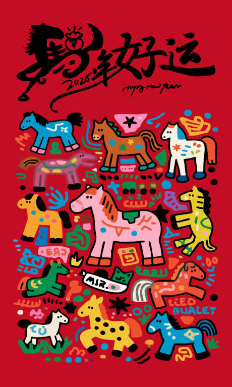 马年卡通IP海报插画_源文件下载_AI格式_900X1500像素-新年,马年大吉,插画-作品编号:2025111410564422-志˲͓͕͔͐͑͗ٚٛٙ设͵网