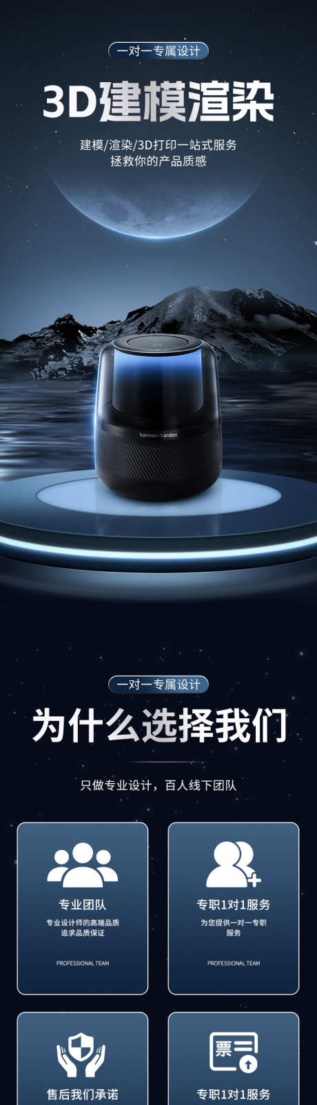 3D建模渲染详情页