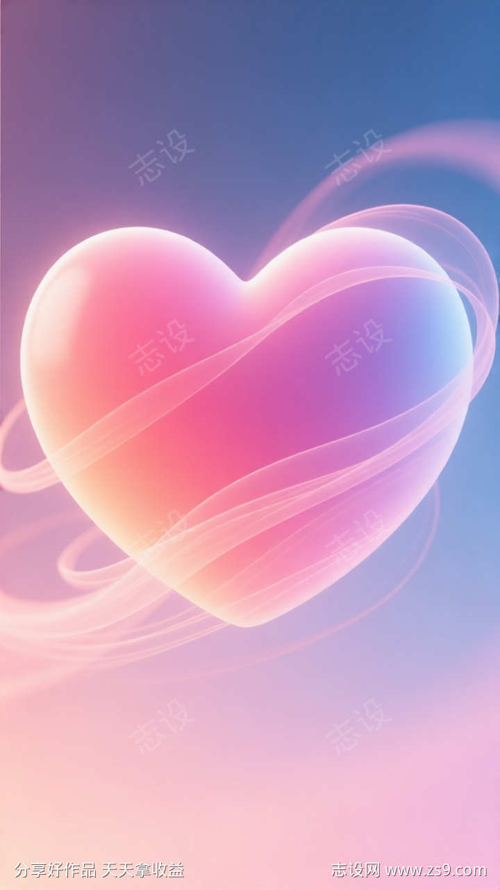 感恩节爱心背景