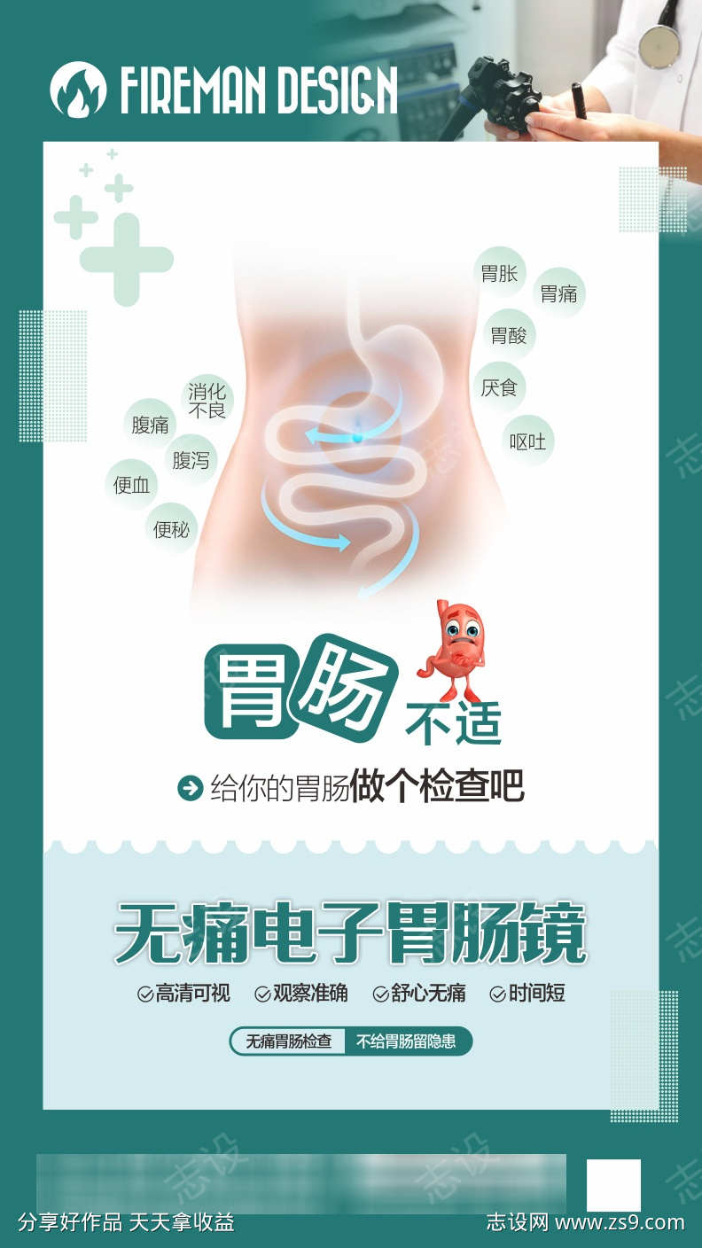 胃肠镜海报