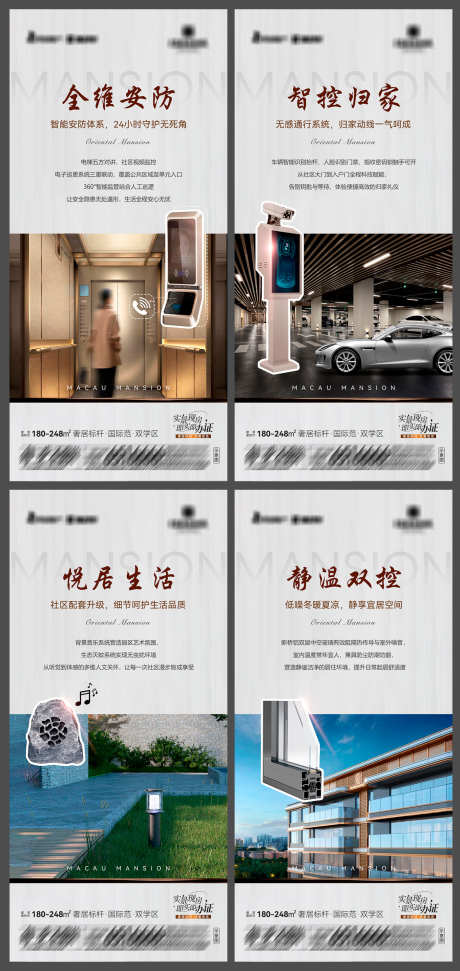 地产社区智能科技系列海报6