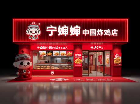 宁婶婶中国炸鸡店门店