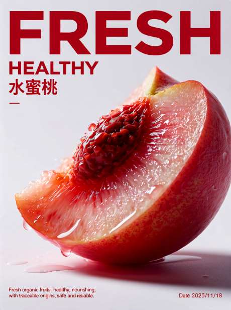 巨大水蜜桃切面主题海报_AI图片下载_euler采样_896X1200像素-巨大,水蜜桃,切面-作品编号:2025112613478275-志˰设′网