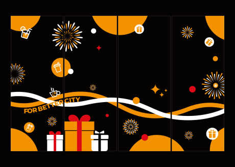 扁平化节日庆典礼物烟花玻璃贴_源文件下载_CDR格式_2127X1511像素-氛围,玻璃贴,图案-作品编号:2025112715308913-志’设,网