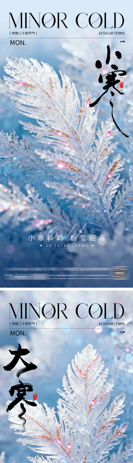 大寒小寒节气海报_源文件下载_PSD格式_1000X4343像素-美丽,冬天,高级-作品编号:2025112910091747-志ˆ设˒网