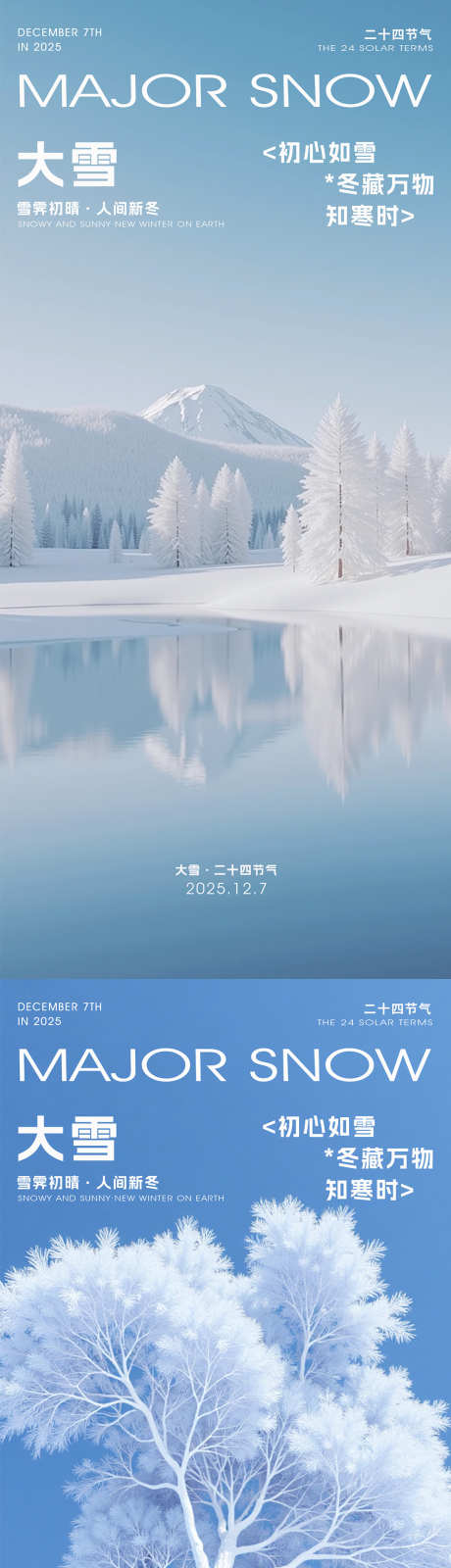 大雪节气海报_源文件下载_PSD格式_1080X4676像素-简约,高端,大雪-作品编号:2025113010045713-志˒设͵网