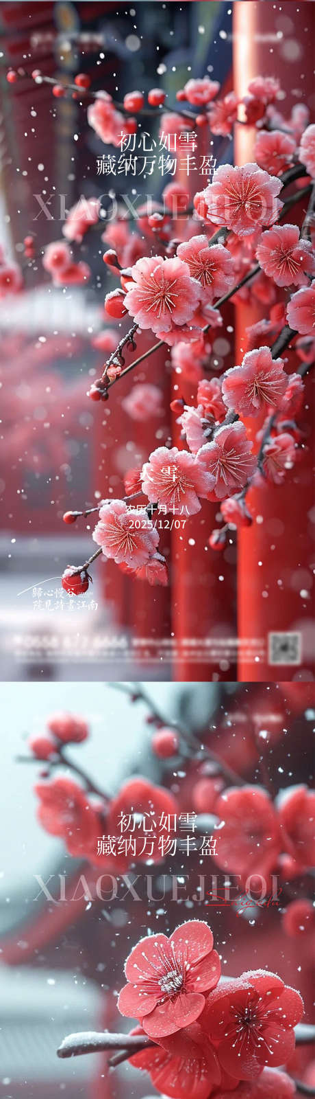 大雪节气海报_源文件下载_AI,PSD格式_1200X5187像素-简约,高端,大雪-作品编号:2025113010089652-志˜设′网