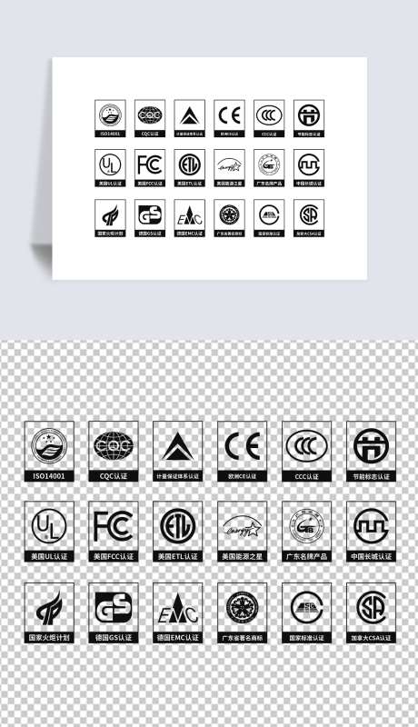 产品认证图标_源文件下载_AI格式_1024X1780像素-ETL,FFC,3C-作品编号:2025120116538318-志.设͵网