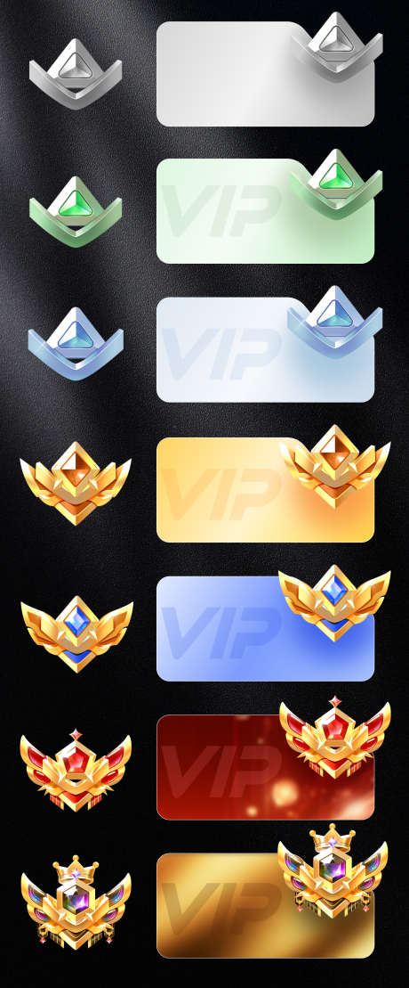 小程序vip会员等级图标