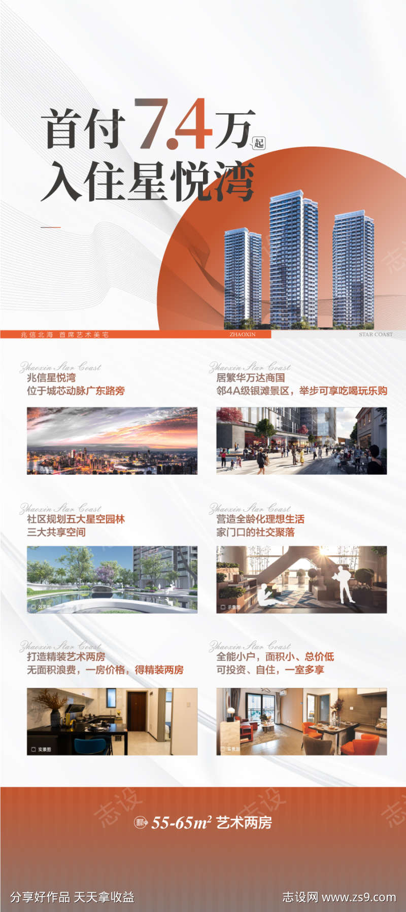 首付7万入住星悦湾6大理由海报