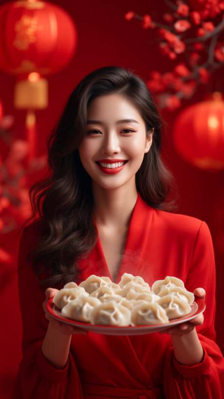 医美冬至模特图