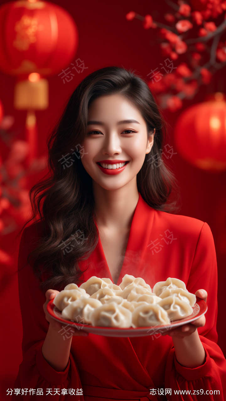 医美冬至模特图