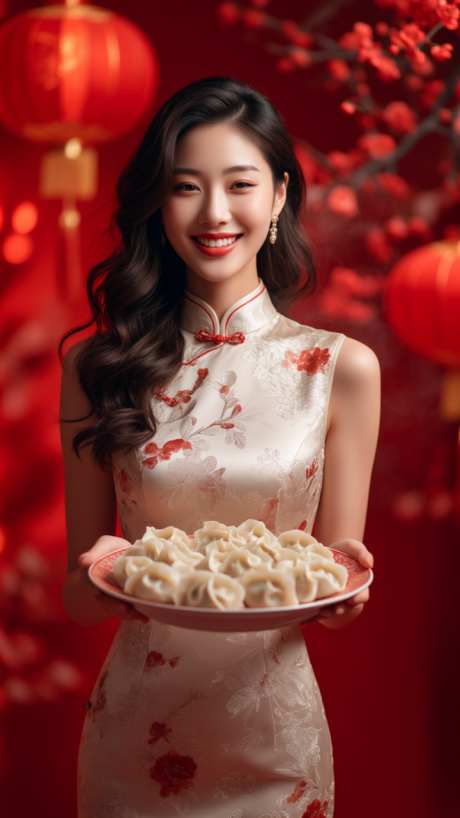 医美冬至模特图