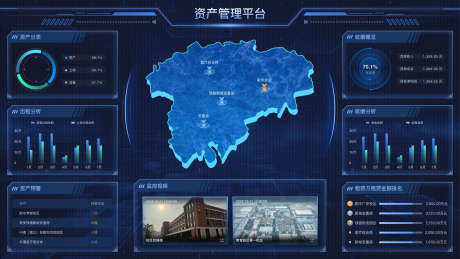 资产管理平台_源文件下载_SKETCH格式_1920X1080像素-管理平台,大屏,蓝色-作品编号:2025122013317528-志‘设`网