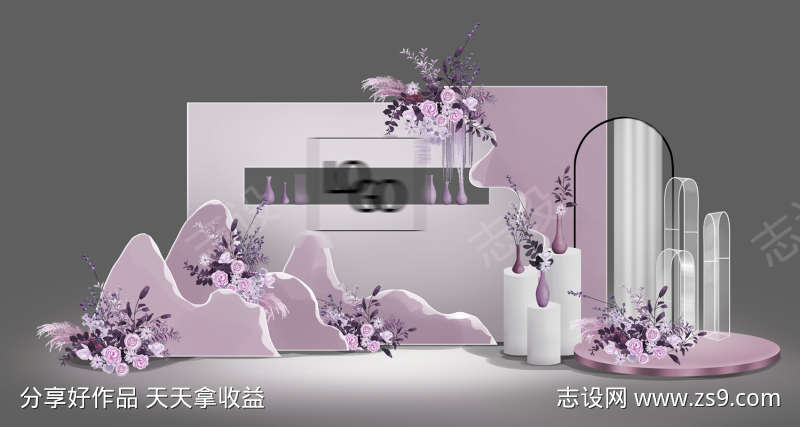 结婚酒店舞台布置