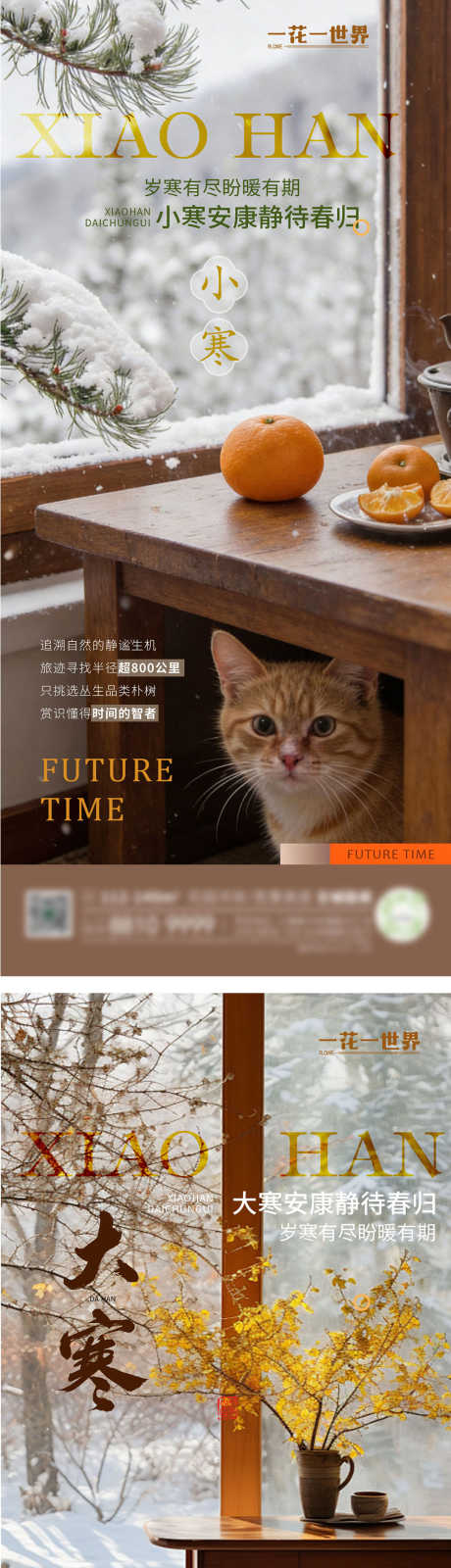地产小寒大寒节气系列海报_源文件下载_PSD格式_1000X4370像素-冬日,温暖,场景-作品编号:2025122616563631-志˰设·网