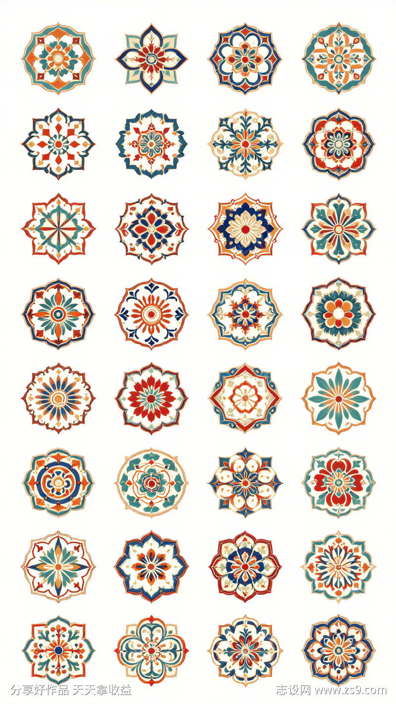 中国国风纹样图案