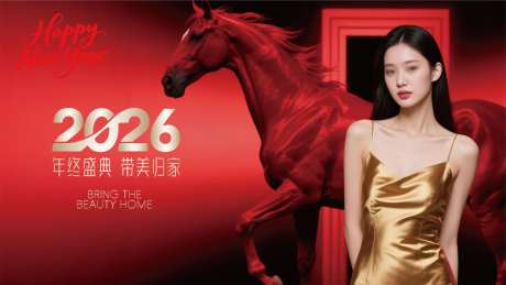 医美美业私密新年主画面